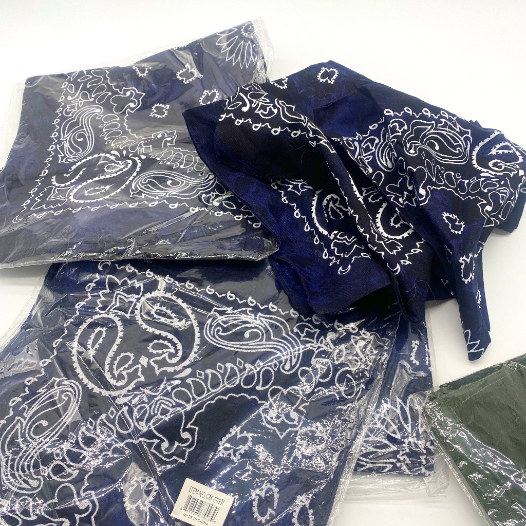 16 Navy Bandanas Brand New